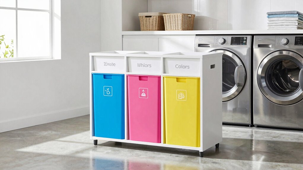laundry organization simplifies chores