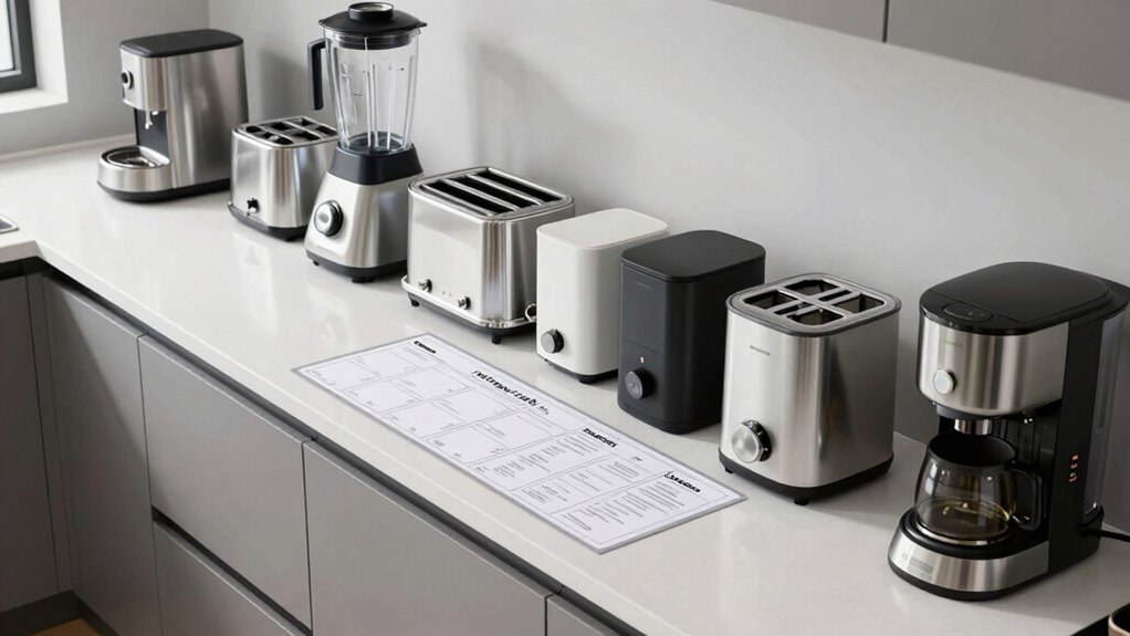 limit countertop clutter effectively