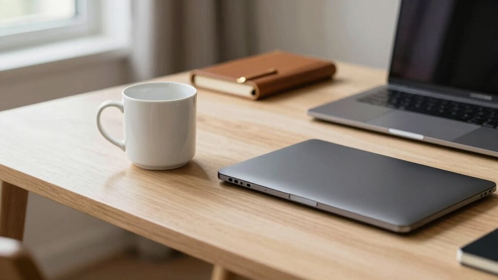 maintain clutter free workspace