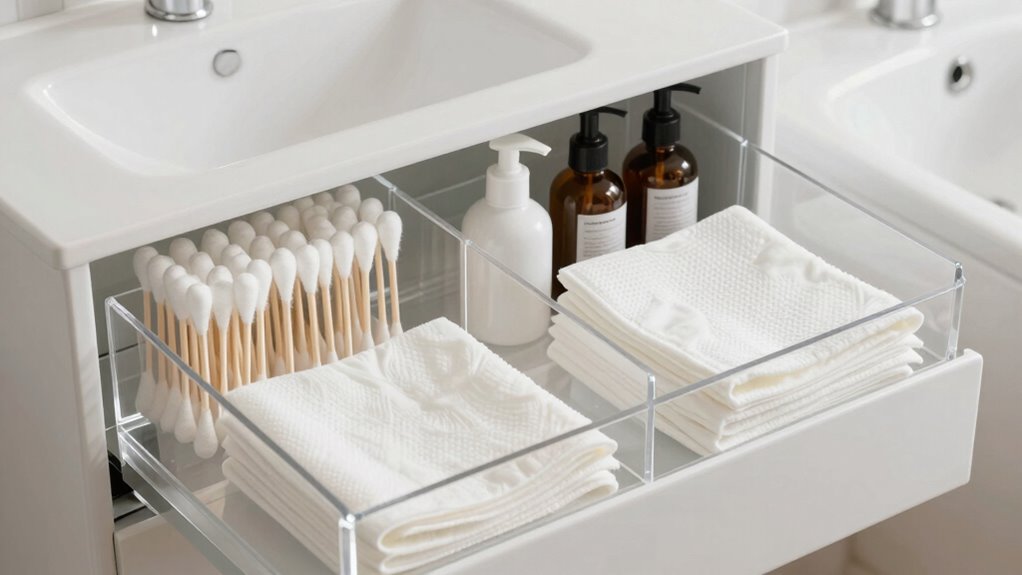 maintain drawer organization regularly