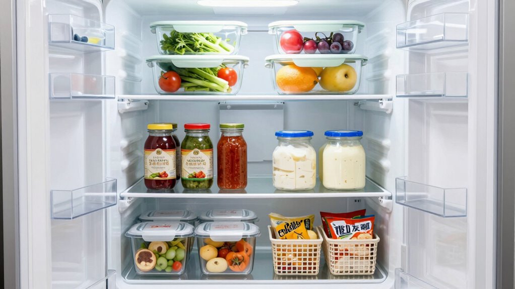 maintain organized fridge routinely