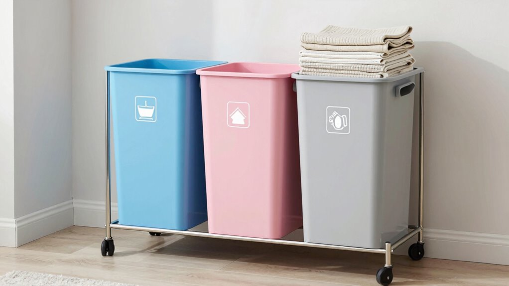 maintain organized laundry system
