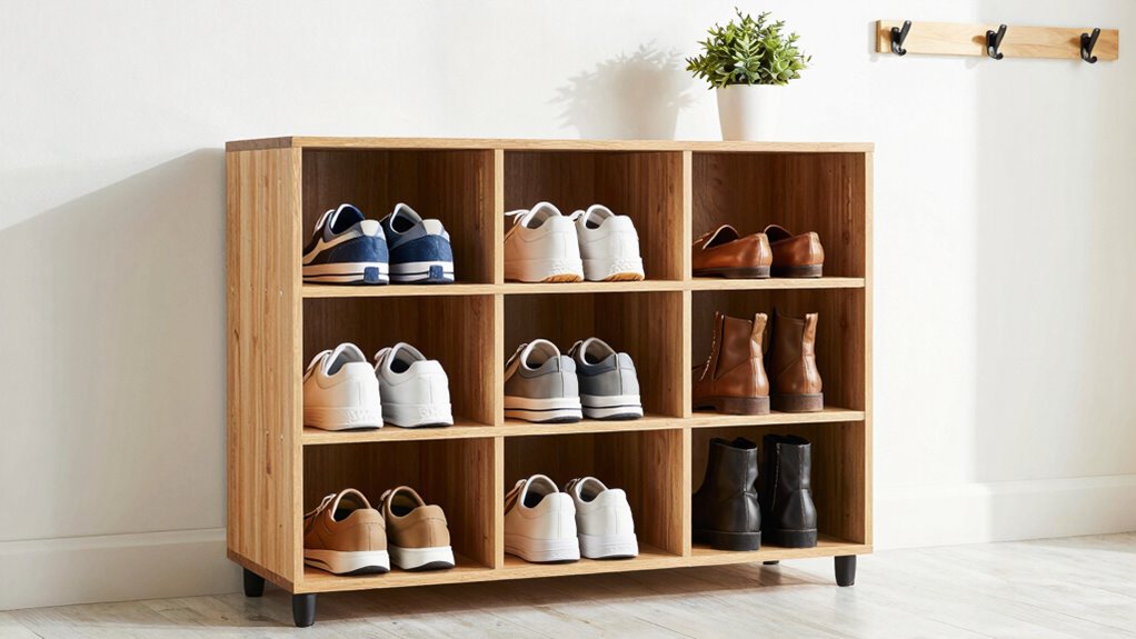 maintain shoes regularly organized