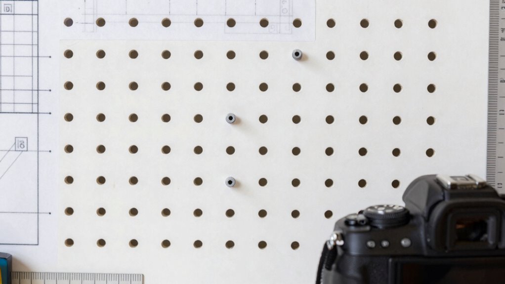 map measure mark align