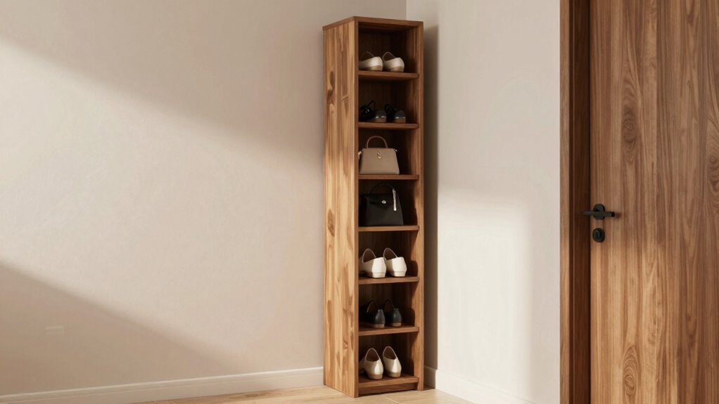 maximize small entryway space