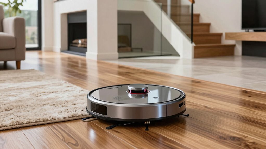 multi floor cleaning features