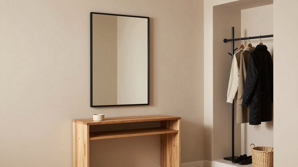 optimal hall tree placement