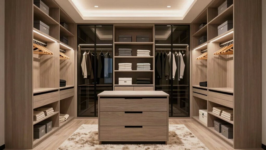 optimize closet space layout