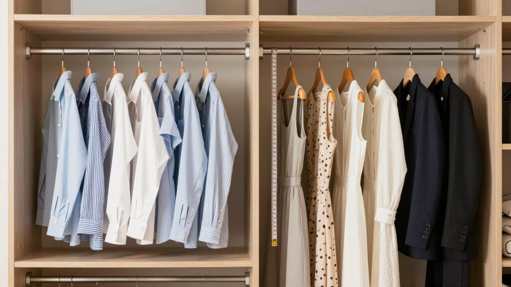 optimize closet storage height