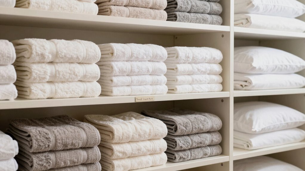 optimize linen storage space