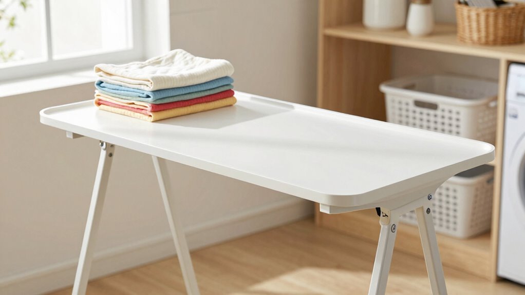 optimized folding station height
