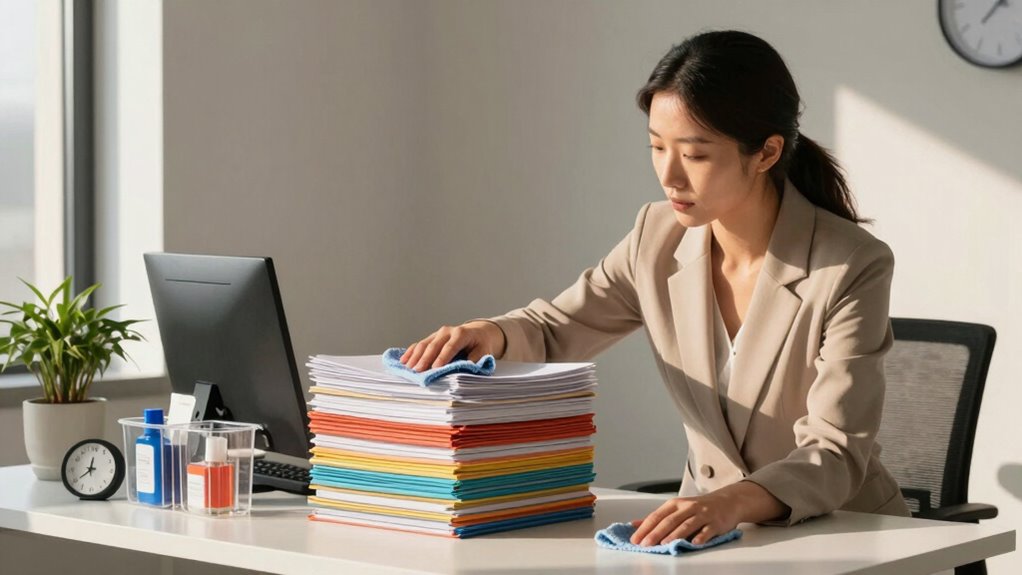 organize assign declutter daily