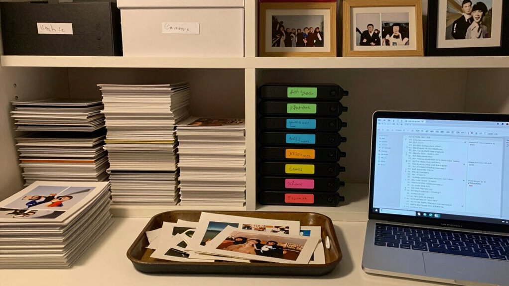 organize backup store safely