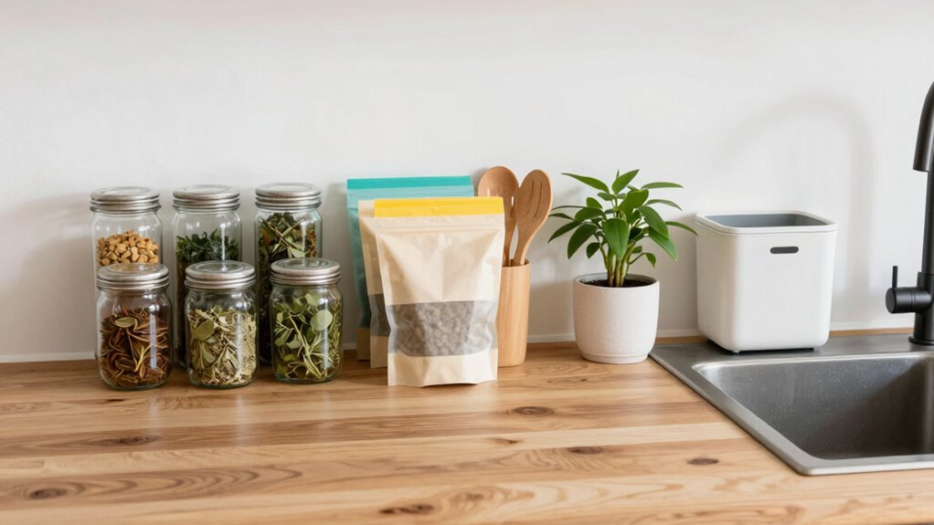 organize compost label recycle