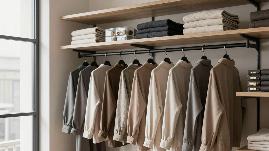 organize declutter simplify wardrobe