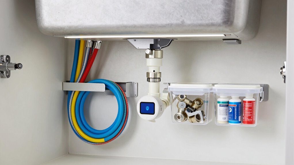organize monitor prevent plumbing