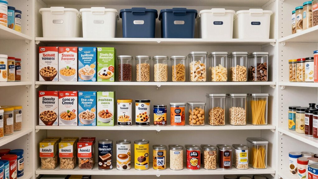 organize pantry by frequency
