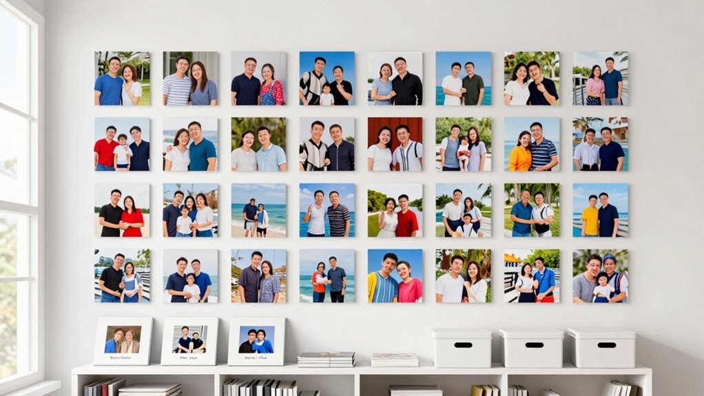 organize photos to preserve