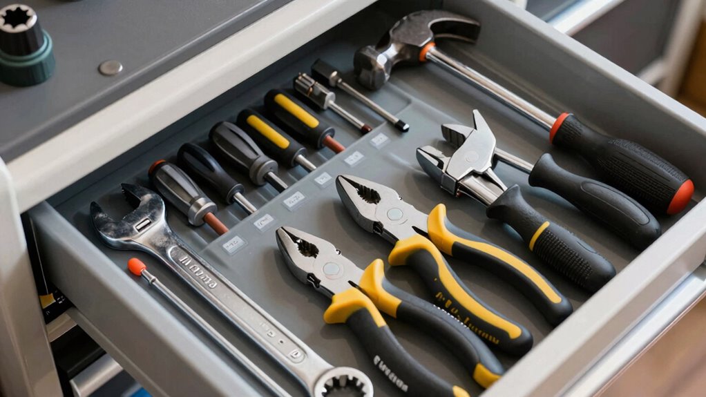 organize tools for efficiency