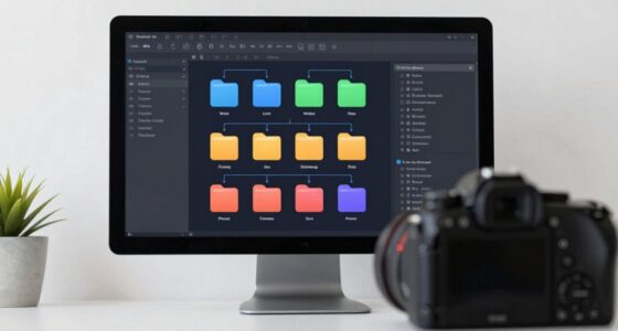 organized digital folder system