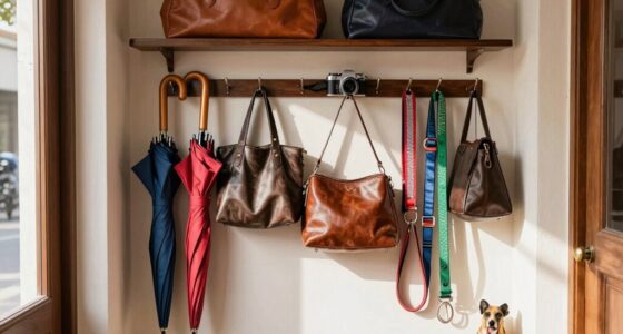 organized entryway micro zones