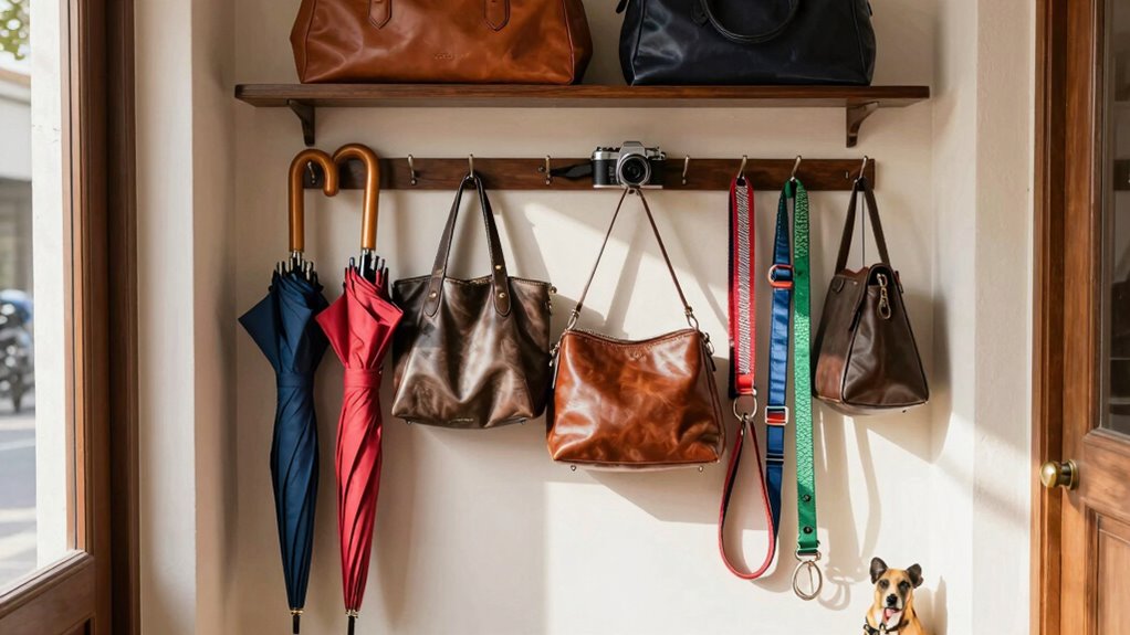 organized entryway micro zones