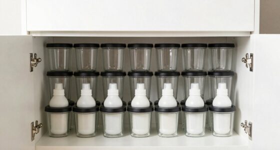 organized laundry storage solutions