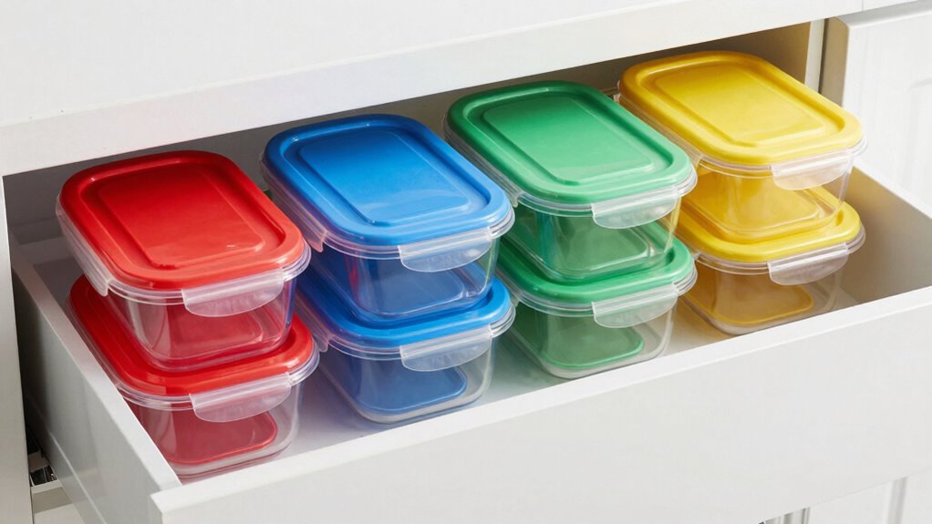 organized lid storage system