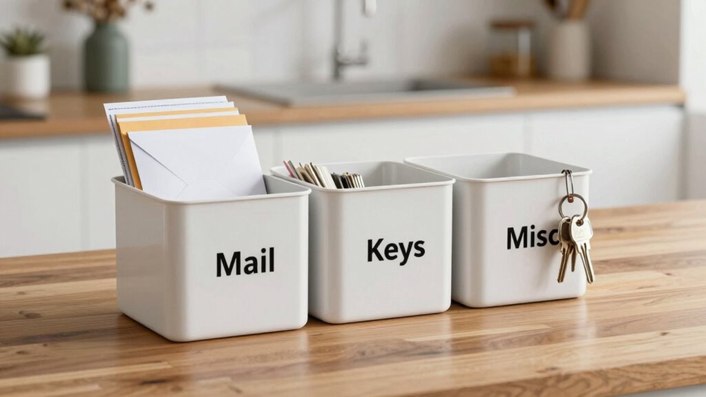 organized mail sorting system