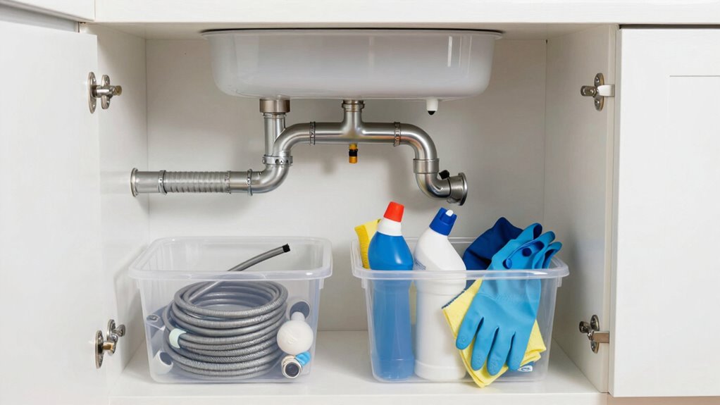 organized space prevents leaks