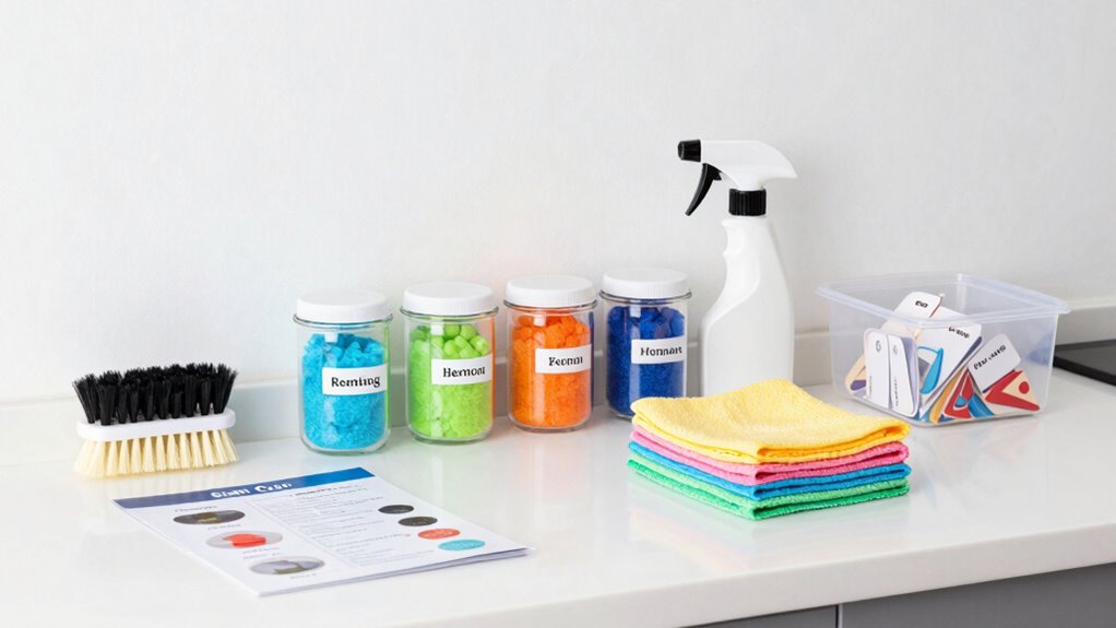 organized stain removal system