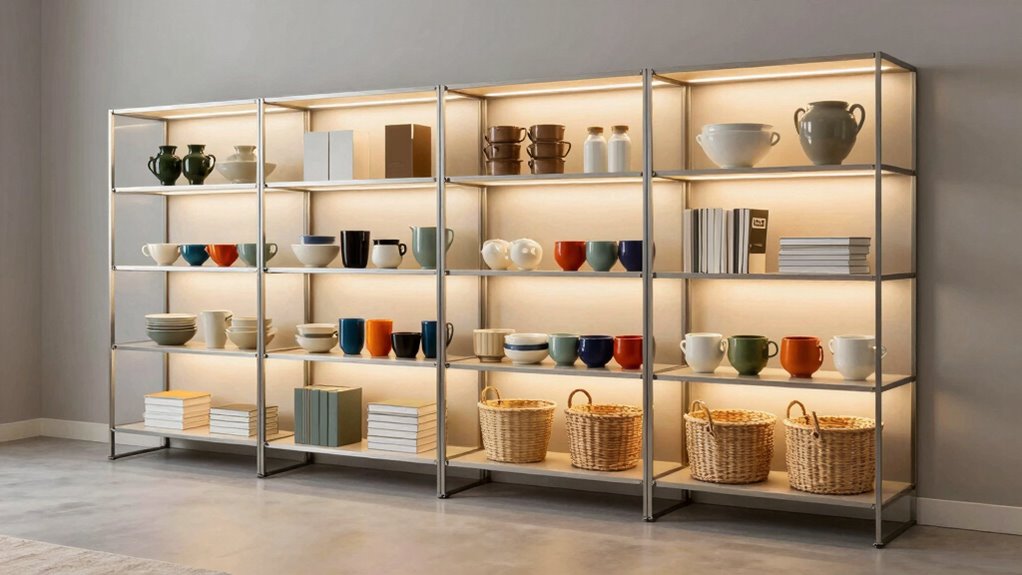 practical durable adaptable shelving
