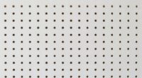 precise pegboard hole pattern