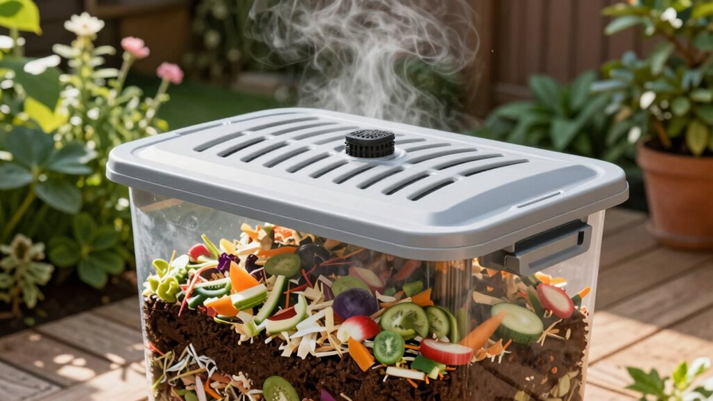 proper aeration and cover