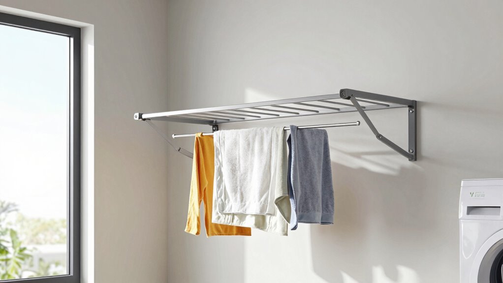 proper drying rack placement