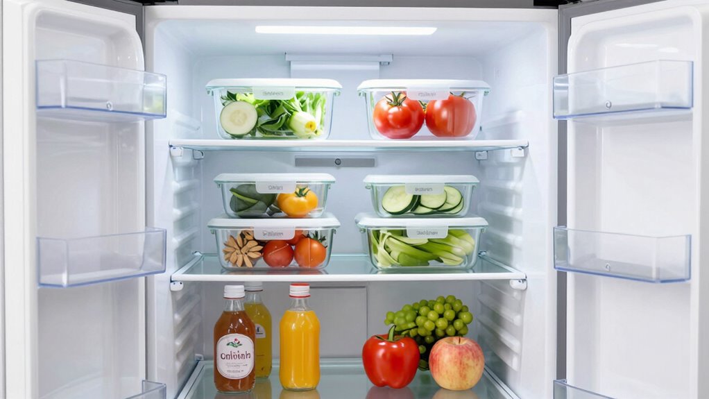 proper fridge organization practices