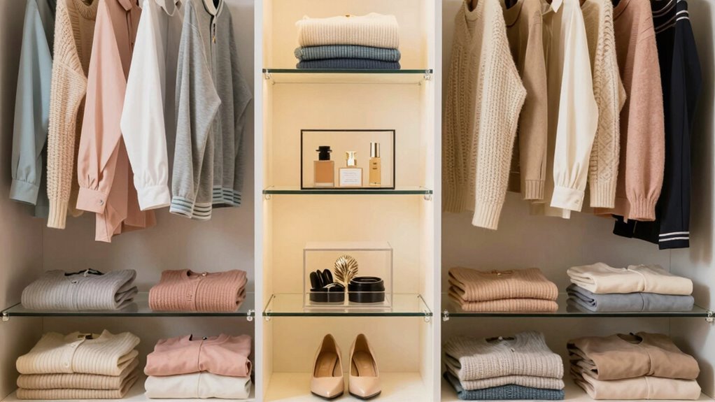 quick closet declutter decision