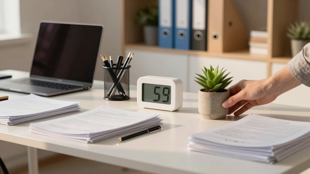 quick workspace organization routine