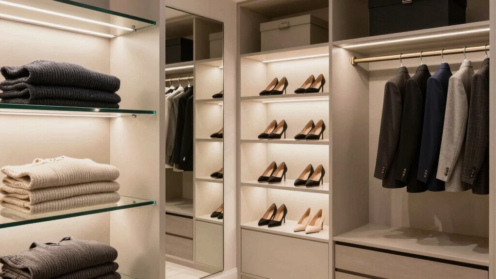 regular closet layout updates