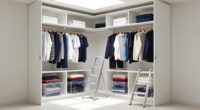 reset closet for more space