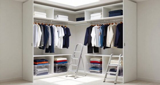 reset closet for more space