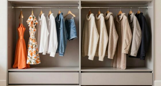 rotate clothes seasonally