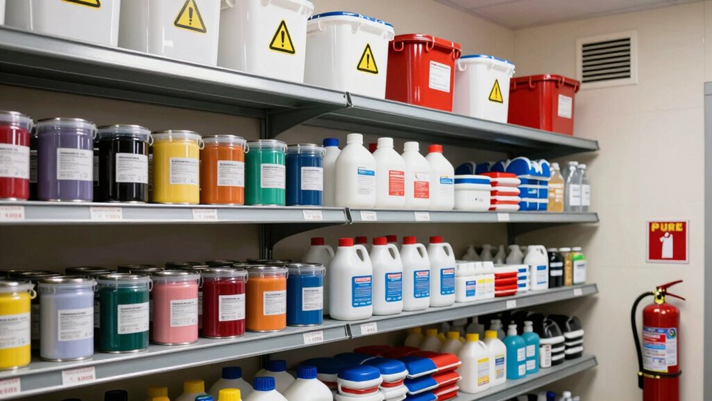 safe chemical storage practices