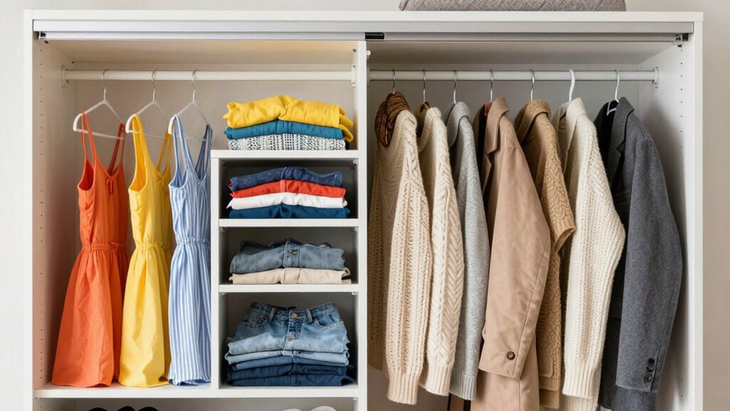 seasonal closet organization system
