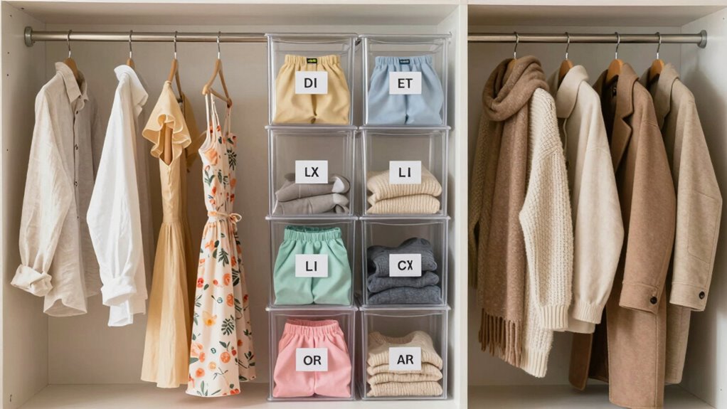 seasonal closet organization tips