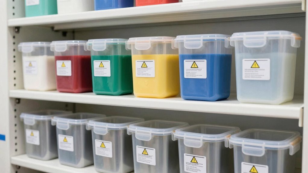 secure compatible marked containers