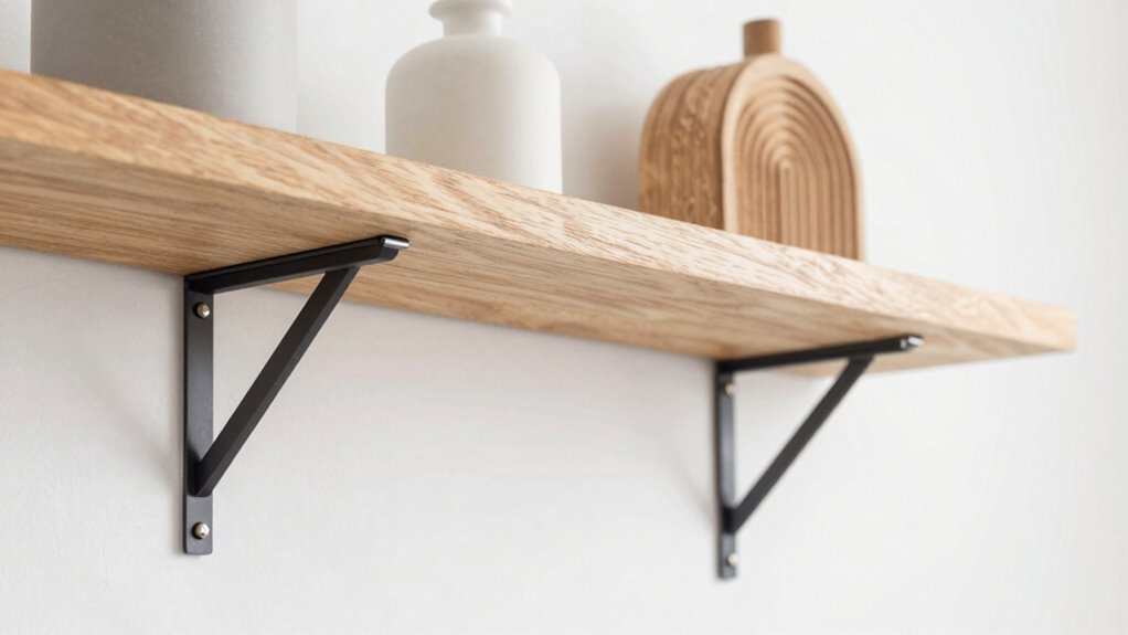 secure shelves with proper installation