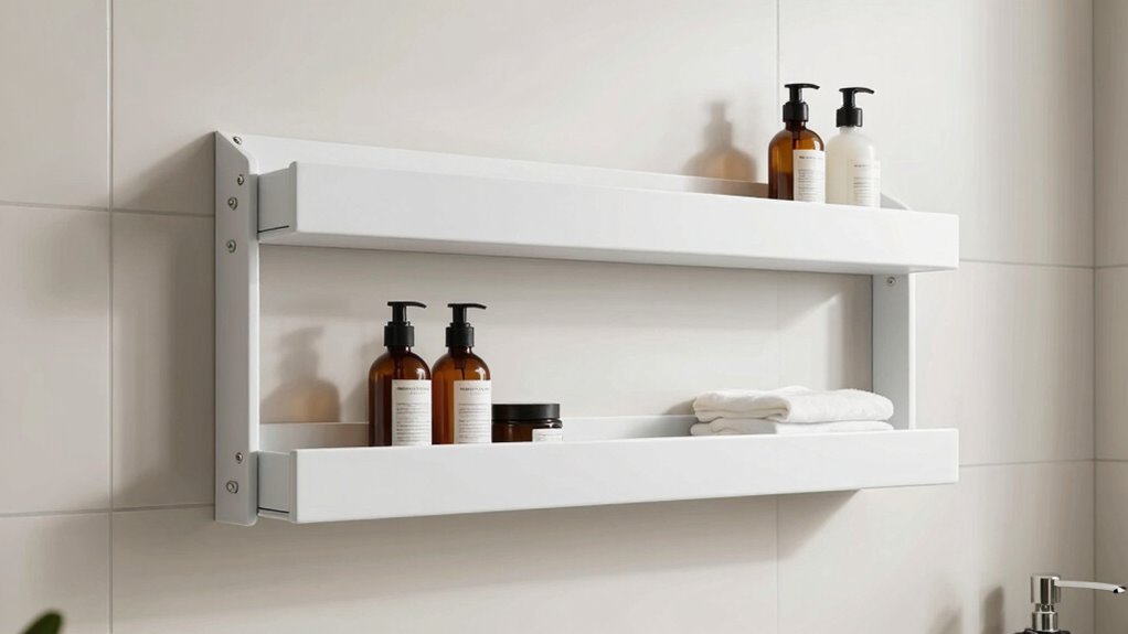 securely anchoring shelves and cabinets