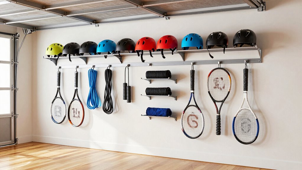securely mount sports storage