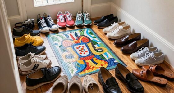 shoe organization system ends